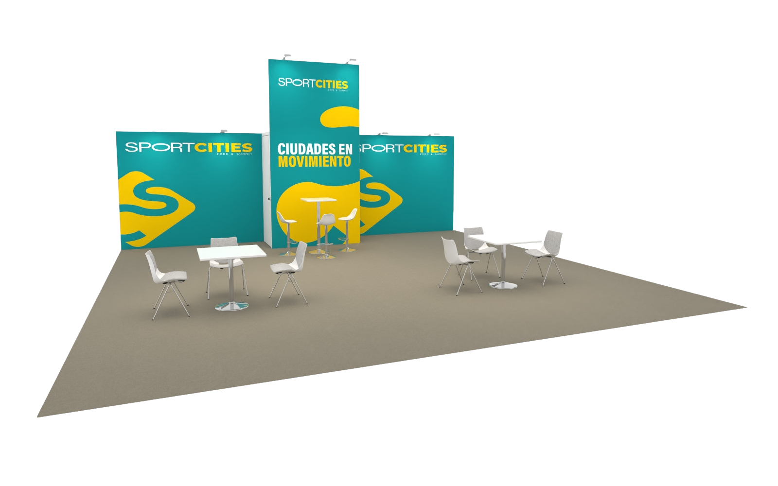 Expositor Stand 64Full graphics Península